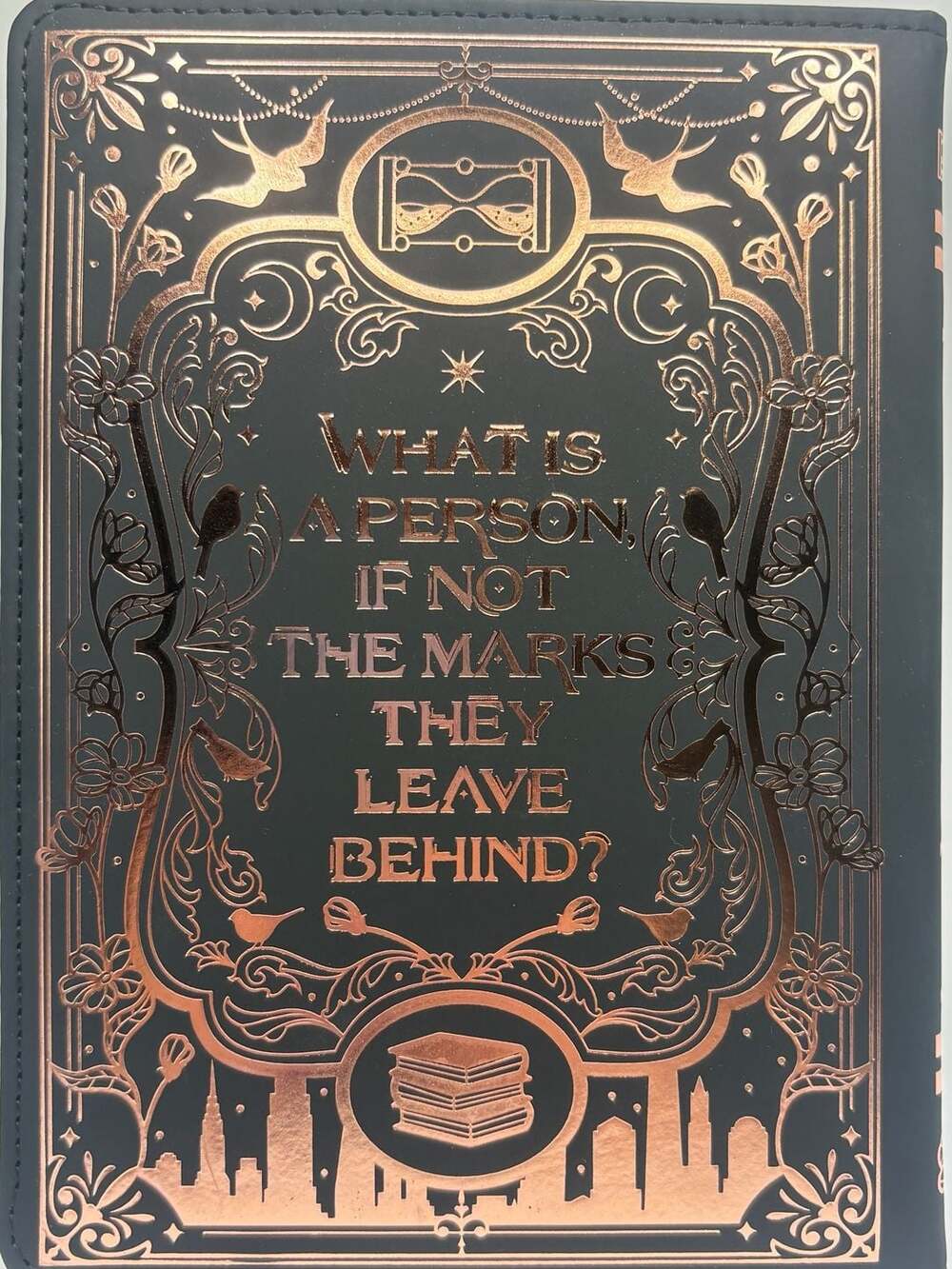 The Invisible Life of Addie LaRue, Special Edition Faux Leather Journal Golden